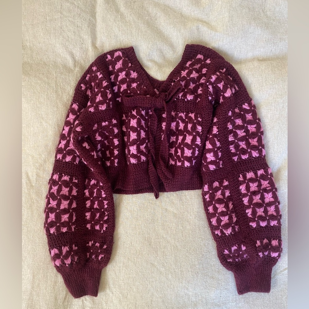 Proche Bastidor Cropped Sweater